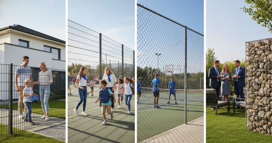 mesh fencing types